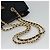 Borsa a Spalla con Catena PRADA in Nylon Blu Navy Oro Auth sw1307 D'oro - vista 7