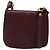 Cartier Borsa a spalla Must Line in pelle bordeaux e oro Auth gh394 D'oro Bordò