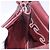 Cartier Borsa a spalla Must Line in pelle bordeaux e oro Auth gh394 D'oro Bordò - vista 18