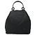 PRADA Borsa a mano in nylon nera Auth bs28060 Nero - vista 13
