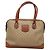 Céline CELINE Macadam Canvas Hand Bag PVC Leather Beige Gold Auth 132516 Golden - view 13