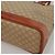 Céline CELINE Macadam Canvas Hand Bag PVC Leather Beige Gold Auth 132516 Golden - view 14