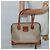 Céline CELINE Macadam Canvas Hand Bag PVC Leather Beige Gold Auth 132516 Golden - view 21