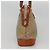 Céline CELINE Macadam Canvas Hand Bag PVC Leather Beige Gold Auth 132516 Golden - view 3