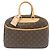 Borsa a mano Bowling Vanity Monogram Louis Vuitton Marrone