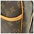 Borsa a mano Bowling Vanity Monogram Louis Vuitton Marrone - vista 5