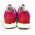 Sneakers Logo Bicolore Louis Vuitton Rosa Rosso - vista 3
