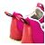Sneakers Logo Bicolore Louis Vuitton Rosa Rosso - vista 8