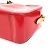 Borsa Louis Vuitton Santa Monica Monogram Vernis Rosso Fuschia - vista 6