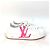 Sneakers con lacci Time Out di Louis Vuitton Rosa Bianco - vista 4