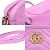 Borsa a Spalla in Pelle GG Marmont di Gucci - Uva - vista 3