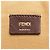 Fendi Braun Zucca beschichtete Canvas Karligraphy Reisetasche - Ansicht 5
