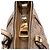 Borsa a tracolla Bree Guccissima piccola in oro di Gucci - vista 8