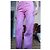 Zadig & Voltaire Calças Perfeito rosa couro de cabra - vista 4