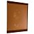 Hermès Sous-Main de Bureau – bois (loupe de vavona laqué) et cuir beige, 38 x 52 cm Marron