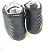 Sneakers alte Louis Vuitton Rainbow Stellar Line Nero Multicolore - vista 6