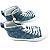 Sneakers Stellar Line in Denim Monogram Louis Vuitton Bianco Blu - vista 4