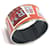 Hermès TGM Enamel Cloisonné Bangle for Men Orange  - view 2