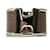 Hermès Hermes Olympe Women's Leather Band Ring Brown Taupe  - view 1