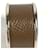 Hermès Hermes Olympe Women's Leather Band Ring Brown Taupe  - view 12