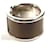 Hermès Hermes Olympe Women's Leather Band Ring Brown Taupe  - view 4