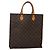 LOUIS VUITTON Borsa Sac Plat Monogram M51140 LV Auth 135410 Monogramma