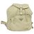 PRADA Backpack Nylon Beige Silver Auth 132544 Silvery