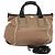Chloé Borsa a mano Chloe Etel in pelle 2 in 1 rosa argento Auth BA4166