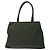 PRADA Tote Bag aus Nylon Khaki Silber authentisch bs28055 - Ansicht 2