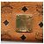 Pochette Vicetos in PVC Pelle MCM Logogram Marrone Oro Auth BA4160 D'oro - vista 12