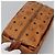 Pochette Vicetos in PVC Pelle MCM Logogram Marrone Oro Auth BA4160 D'oro - vista 5