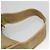 Borsa a Spalla PRADA in Nylon Pelle Marrone Argento Autentica 132575 - vista 14