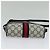 Borsa a Spalla Gucci GG Supreme Sherry Line PVC Blu Navy Rosso Auth 135549 - vista 5
