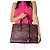 Saint Laurent Borsa tote piccola in pelle Sac De Jour bordeaux Bordò