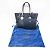 Borsa in pelle da donna BREGANCON di Moreau Argento Blu navy - vista 2