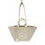 Tod's Doppelgriff-Shopper Weiß Beige