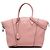 Louis Vuitton Pink Taurillon Soft Lockit MM Rosa