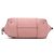 Louis Vuitton Pink Taurillon Soft Lockit MM Rosa - vista 3
