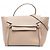 Belt Bag Céline Celine Mini Gürteltasche aus beigeem genarbtem Kalbsleder