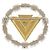 Spilla V di Louis Vuitton M02263 Argento D'oro - vista 4
