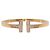 Tiffany & Co Bracciale in oro rosa 18K con diamanti Tiffany T-Square D'oro