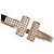 Tiffany & Co Bracciale in oro rosa 18K con diamanti Tiffany T-Square D'oro - vista 9