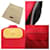 Sac à bandoulière en cuir V-Sling Small Saddle de Valentino Garavani Noir Rouge  - vue 11