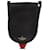 Sac à bandoulière en cuir V-Sling Small Saddle de Valentino Garavani Noir Rouge  - vue 4