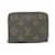 Louis Vuitton Monogram Zippy Coin Purse Brown Cloth  ref.2402104