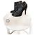Christian Louboutin Leder Stiefeletten mit Absatz