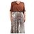 Joseph Top de seda marrón con cuello holgado - talla UK 12 Castaño