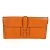 Borsa Clutch Hermès Jige Elan 29 Arancione