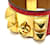 Hermès Collier de Chien Bangle-Armband Rot  - Ansicht 10