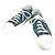 Sneakers in denim Monogram Louis Vuitton Blu